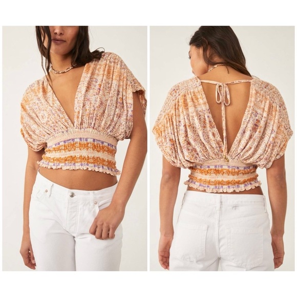 NWT Free People Next Vacation Top / Ivory Combo. XS
ob1243047 - Picture 1 of 12
